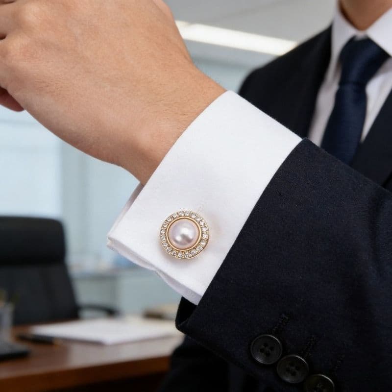 Pearl Cufflinks