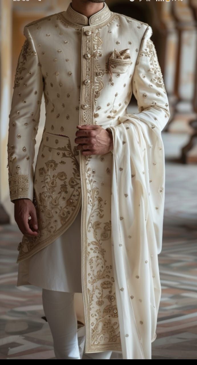 Emerald Sherwani